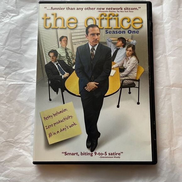 The Office Season One (1) DVD Set, Rainn Wilson, Steve Carell, John Krasinski - Picture 1 of 3